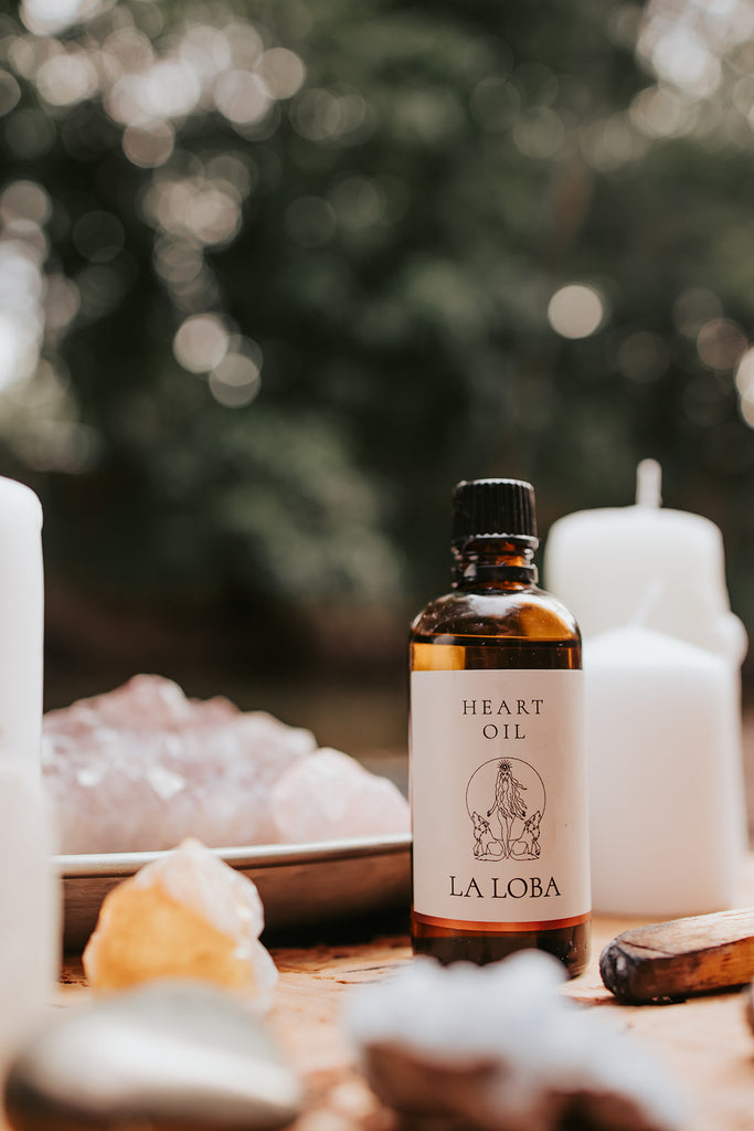 Heart Oil – Breast Massage Oil for Self-Love, Heart Opening & Tantric Practice