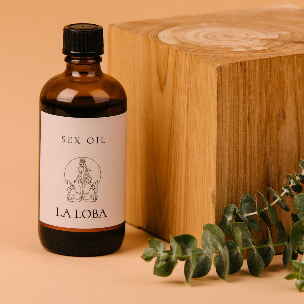 Sex Oil – Natural Lubricant for Crystal Pleasure Tools & Intimate Play